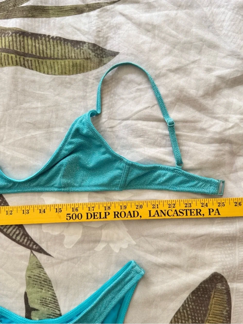 triangl swimwear Teal Two-Piece Bikini Set